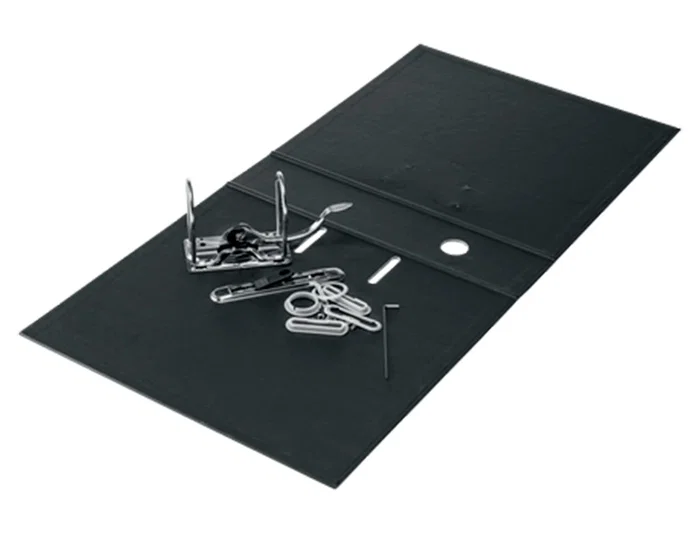 Leitz Archivador de Palanca Recycled DIN A4, Lomo 80 mm, Capacidad 180 Hojas, Cartón Reciclado, Negro Leitz Archivador de Palanca Recycled DIN A4, Lomo 80 mm, Capacidad 180 Hojas, Cartón Reciclado, Negro