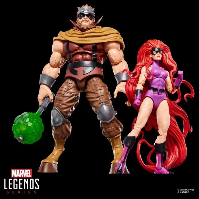 Hasbro Pack de 2 Figuras Medusa y Gorgon Inhumanos Marvel Legends Series