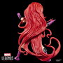 Hasbro Pack 2 Figuras Marvel Legends Series Inhumans - Medusa y Gorgon - 15cm Articuladas con 6 Accesorios - Coleccionismo