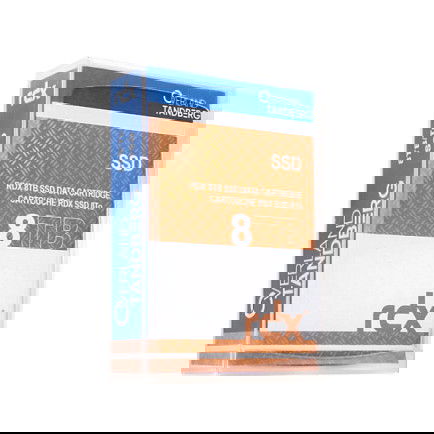 Overland-Tandberg 8887-RDX Cartucho RDX SSD 8TB Disco Extraíble Compatible RDX QuikStor