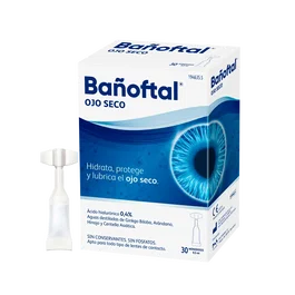 BAÑOFTAL Ojo Seco 0,4% Monodosis 20 Unidades