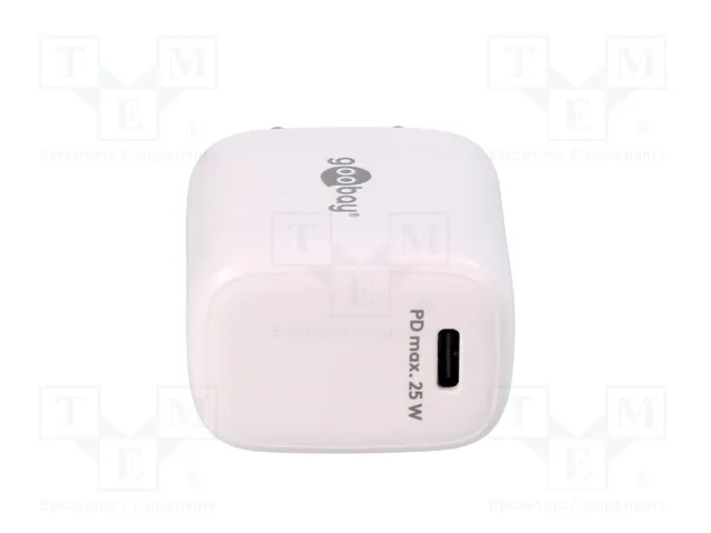 GOOBAY Cargador de red 25W USB-C Power Delivery