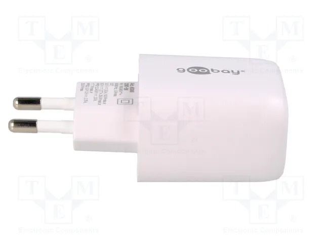 GOOBAY Cargador de red 25W USB-C Power Delivery