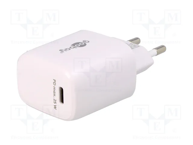 GOOBAY Cargador de red 25W USB-C Power Delivery