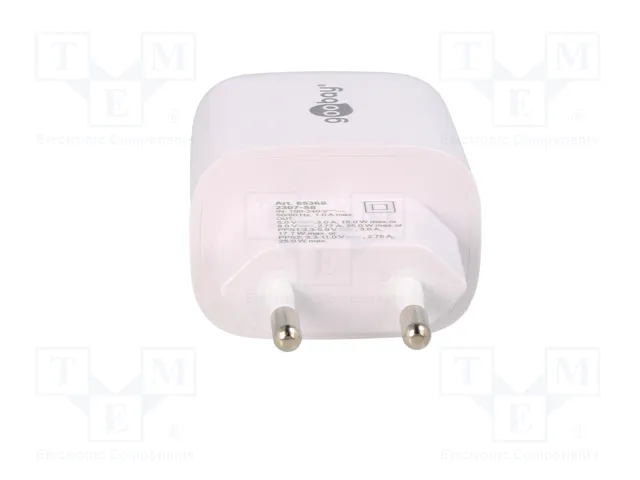 GOOBAY Cargador de red 25W USB-C Power Delivery