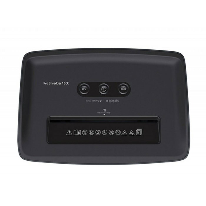 HP Pro Shredder 15CC 20L Triturador de Papel Microcorte