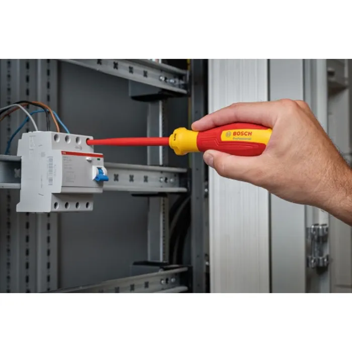 Bosch Destornillador VDE SL/PZ2x125 Aislado hasta 1000 V Mango Ergonómico Punta PZ