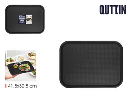 Quttin Bandeja Camarero Black 41.5x30.5cm