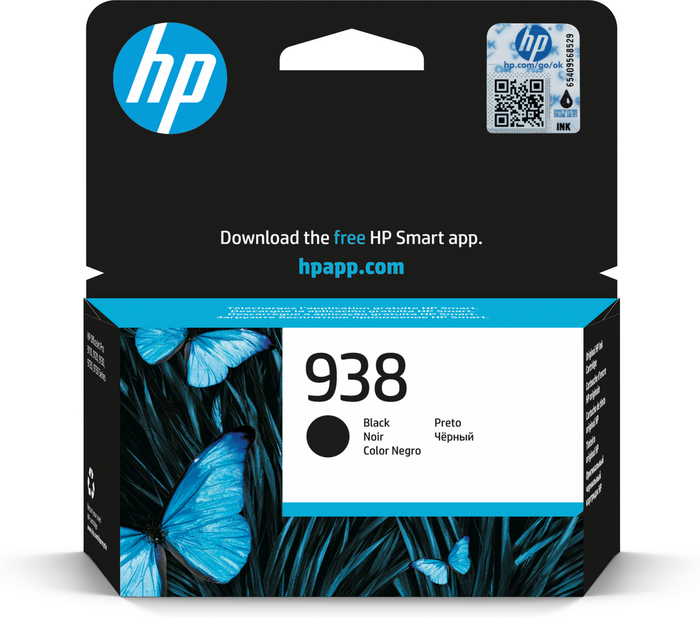 HP 938 Cartucho de Tinta Negro Estándar