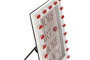 DKD Home Decor Marco de Fotos 10x15 de Resina Blanco y Rojo Colección LABIOS