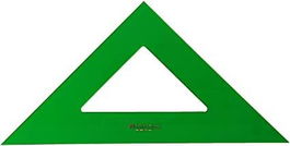 Faber Castell Escuadra Sin Graduar 21 cm Verde