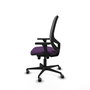 PIQUERAS Y CRESPO Silla de oficina Cilanco con mecanismo Sincro/Traslack Morado y Gris