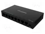 Lanberg DSM1-1008 Switch No administrado Gigabit Ethernet 8 Puertos Negro