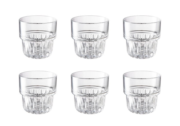 La Mediterranea Set de 6 Vasos Corella 270ml