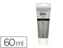 Liderpapel Pintura acrílica tubo de plástico 60 ml Gris
