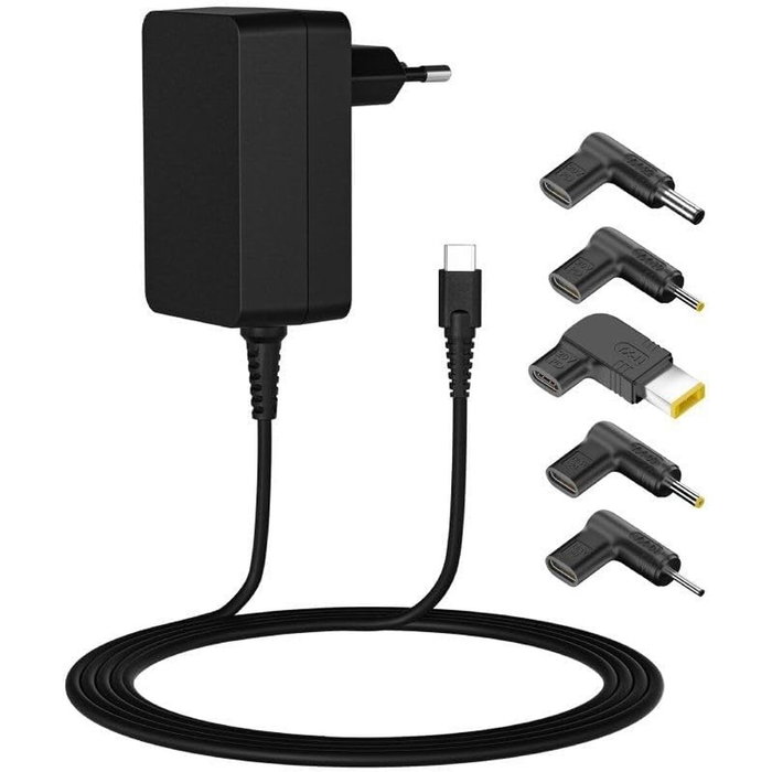 Leotec Cargador Universal USB-C 45W Negro