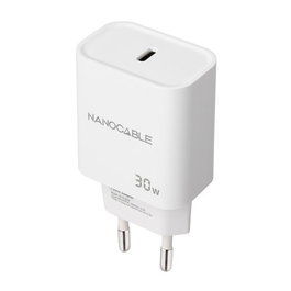 NANO CABLE 10.10.2009 Cargador USB-C/PD 30W Blanco