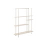 DKD Home Decor Aparador de Hierro Crema