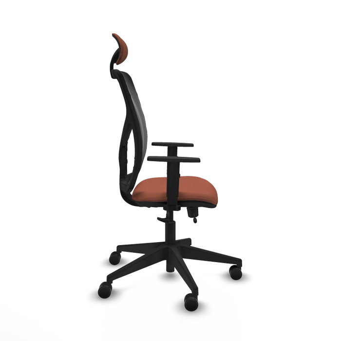PIQUERAS Y CRESPO Silla de oficina Motilla Sincro/Traslack Marrón y Negro PIQUERAS Y CRESPO Silla de oficina Motilla Sincro/Traslack Marrón y Negro