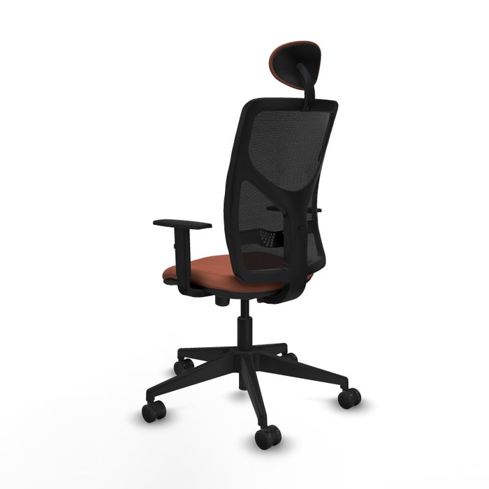PIQUERAS Y CRESPO Silla de oficina Motilla Sincro/Traslack Marrón y Negro PIQUERAS Y CRESPO Silla de oficina Motilla Sincro/Traslack Marrón y Negro