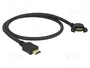 DeLOCK Cable HDMI 85467 Macho a Hembra Angulado 110° 4K 30 Hz 0,5 m