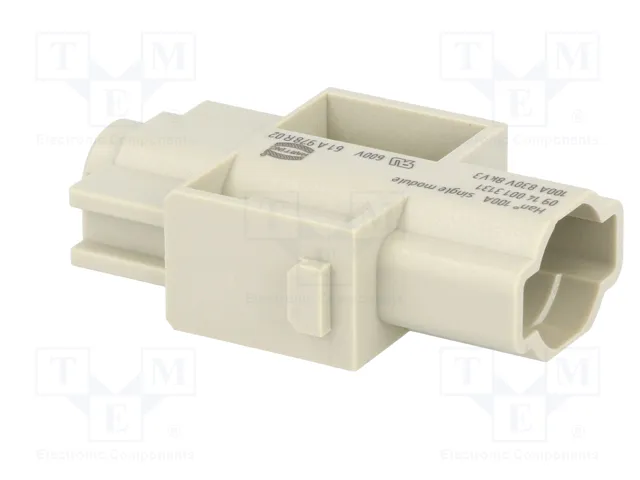 HARTING Han-Modular® Módulo Hembra 100A 830V 1 PIN