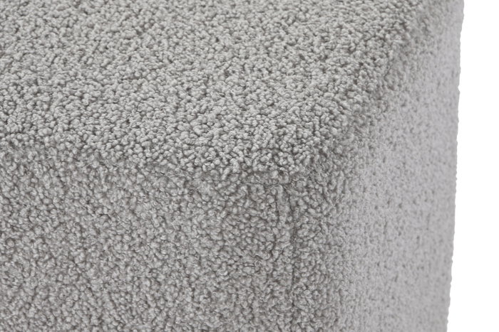 DKD Home Decor Reposapiés Borreguito Gris