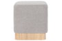 DKD Home Decor Reposapiés Borreguito Gris