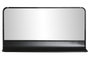 DKD Home Decor Espejo con Repisa Negro 70,5x12x36 cm