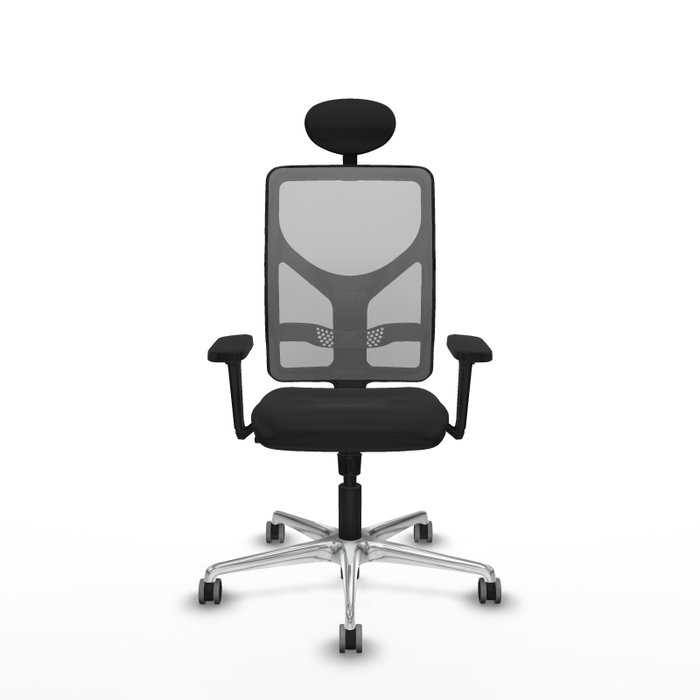 PIQUERAS Y CRESPO Silla de oficina Motilla con mecanismo Sincro, Negro y Gris PIQUERAS Y CRESPO Silla de oficina Motilla con mecanismo Sincro, Negro y Gris