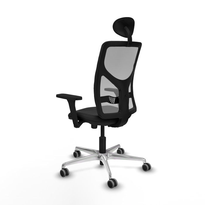 PIQUERAS Y CRESPO Silla de oficina Motilla con mecanismo Sincro, Negro y Gris PIQUERAS Y CRESPO Silla de oficina Motilla con mecanismo Sincro, Negro y Gris