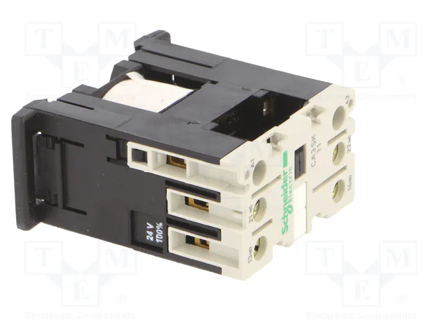 SCHNEIDER ELECTRIC CA3SK11BD Contactor TeSys D 2-polar 24VDC 10A