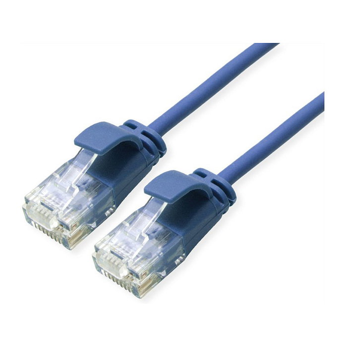 ROLINE GREEN Cable de Red UTP Cat.6A Clase EA LSOH Delgado 1.5 m Azul ROLINE GREEN Cable de Red UTP Cat.6A Clase EA LSOH Delgado 1.5 m Azul