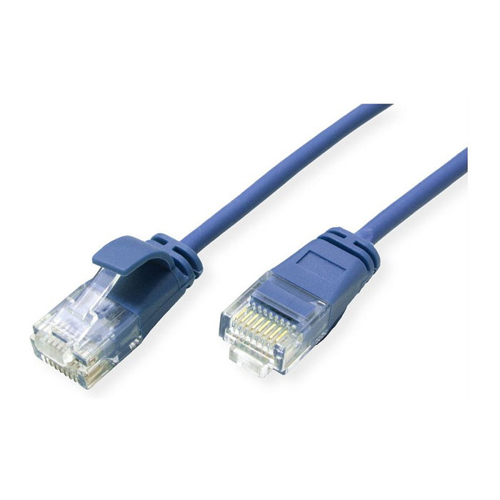 ROLINE GREEN Cable de Red UTP Cat.6A Clase EA LSOH Delgado 1.5 m Azul ROLINE GREEN Cable de Red UTP Cat.6A Clase EA LSOH Delgado 1.5 m Azul