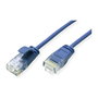 ROLINE GREEN Cable de Red UTP Cat.6A Clase EA LSOH Delgado 1.5 m Azul