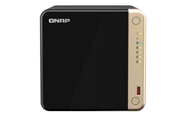 QNAP TS-464 NAS Torre Intel Celeron N5095 8 GB DDR4 0 TB QTS Negro