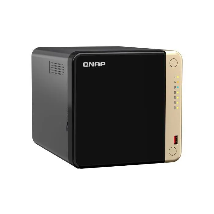 QNAP TS-464-8G Servidor NAS de 4 bahías con 8 GB RAM QNAP TS-464-8G Servidor NAS de 4 bahías con 8 GB RAM