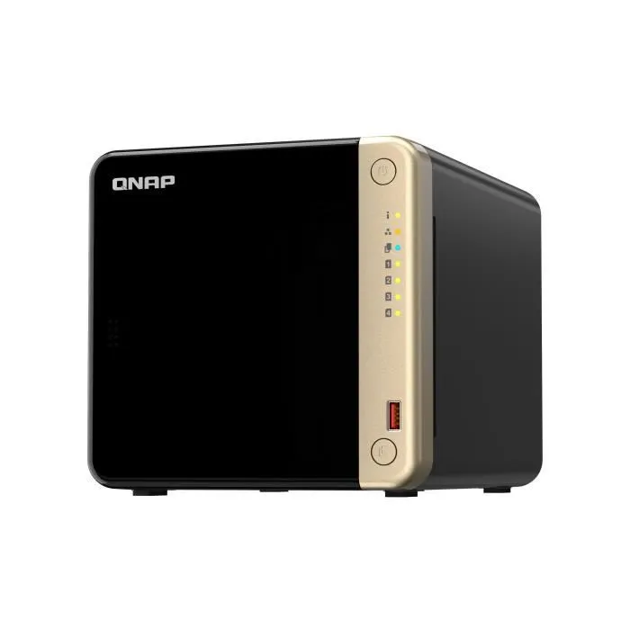 QNAP TS-464-8G Servidor NAS de 4 bahías con 8 GB RAM QNAP TS-464-8G Servidor NAS de 4 bahías con 8 GB RAM