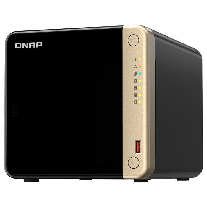 QNAP TS-464-8G Servidor NAS de 4 bahías con 8 GB RAM QNAP TS-464-8G Servidor NAS de 4 bahías con 8 GB RAM