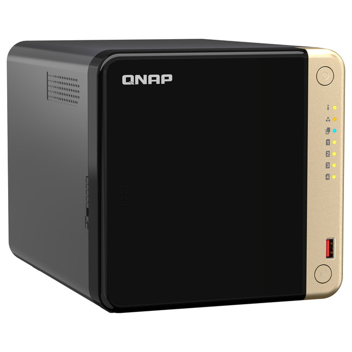QNAP TS-464-8G Servidor NAS de 4 bahías con 8 GB RAM QNAP TS-464-8G Servidor NAS de 4 bahías con 8 GB RAM