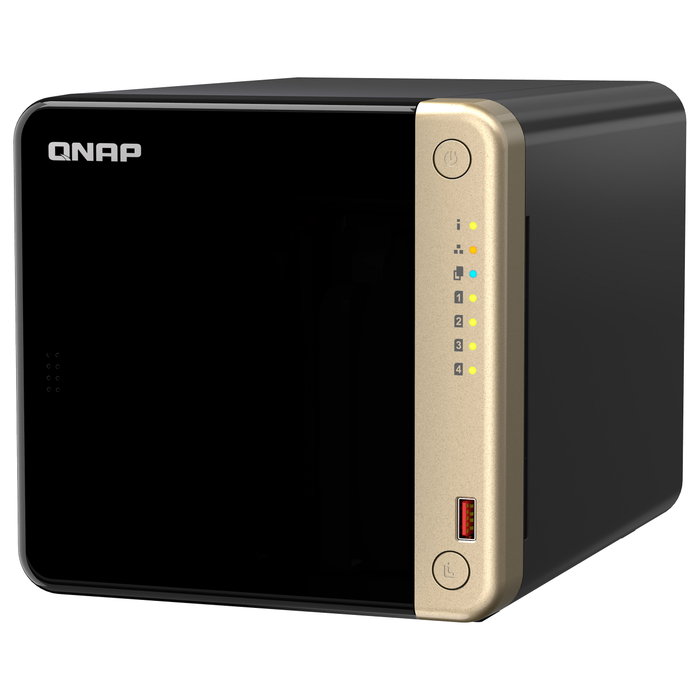 QNAP TS-464-8G Servidor NAS de 4 bahías con 8 GB RAM QNAP TS-464-8G Servidor NAS de 4 bahías con 8 GB RAM