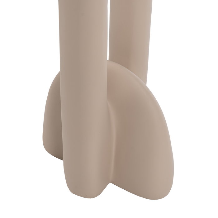 Lámpara Suelo Beige Resina Iluminación 35 X 35 X 142 cm Lámpara Suelo Beige Resina Iluminación 35 X 35 X 142 cm