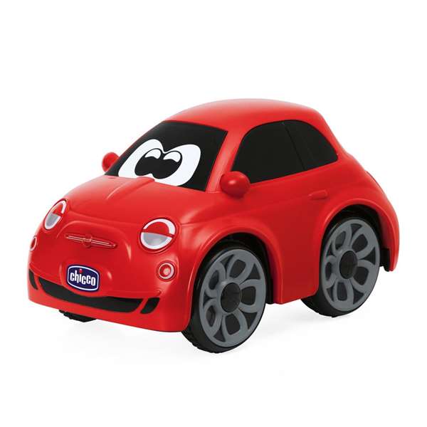 Chicco Coche Radio Control Fiat 500 Rojo con Sonidos Reales 14x13,5x21 cm