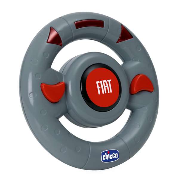 Chicco Coche Radio Control Fiat 500 Rojo con Sonidos Reales 14x13,5x21 cm