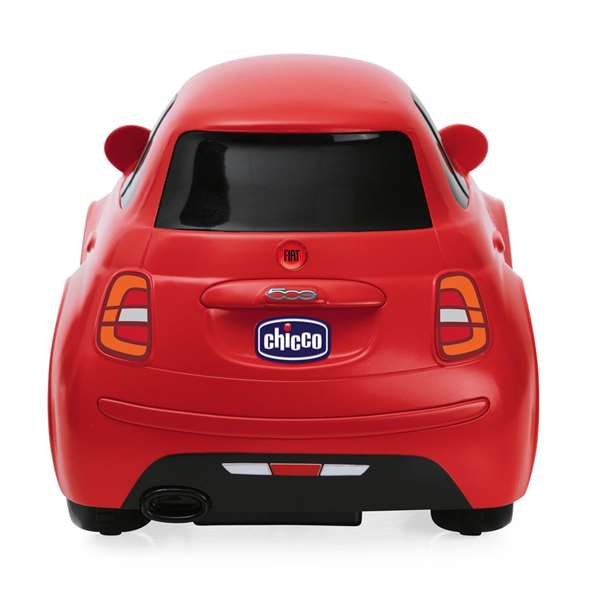 Chicco Coche Radio Control Fiat 500 Rojo con Sonidos Reales 14x13,5x21 cm
