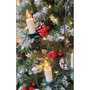 DKD Home Decor Guirnalda LED con 10 Velas Blancas C7