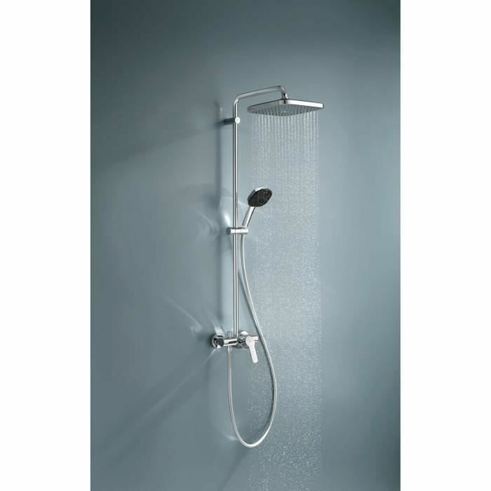 Grohe Vitalio Comfort 250 Columna de ducha con mezclador monomando - Cromo Grohe Vitalio Comfort 250 Columna de ducha con mezclador monomando - Cromo