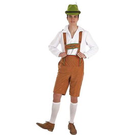 Creaciones Llopis Disfraz Adulto Alemán Marrón Talla L Multicolor