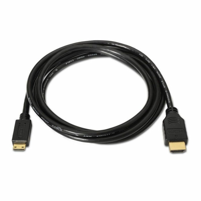 Aisens Cable HDMI A a Mini HDMI, 3m, Negro Aisens Cable HDMI A a Mini HDMI, 3m, Negro