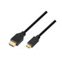 Aisens Cable HDMI A a Mini HDMI, 3m, Negro